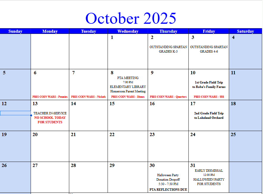 OCTOBER